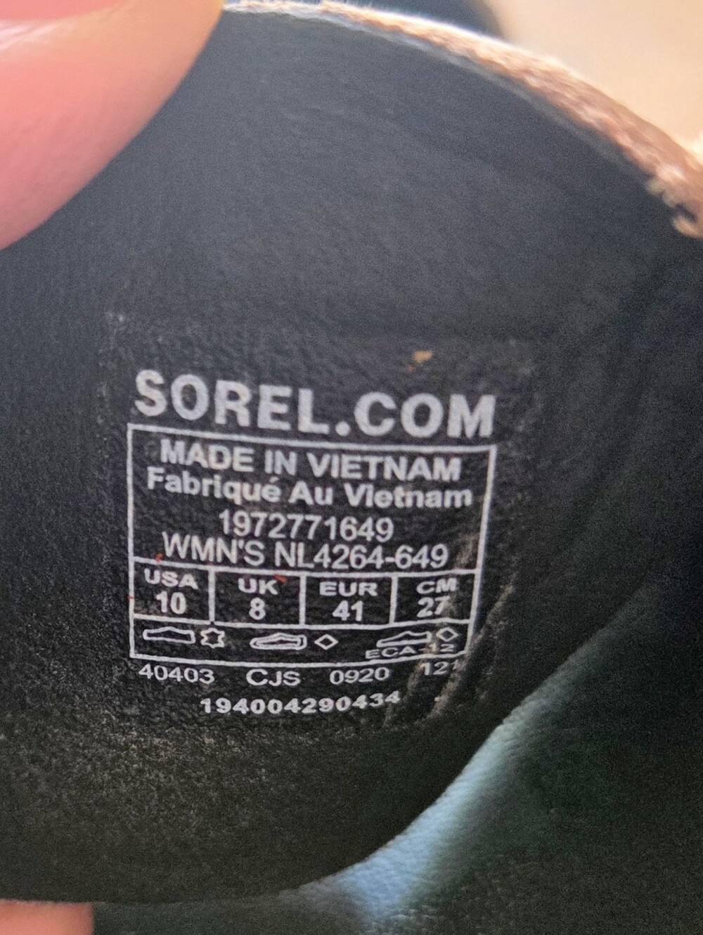 Sorel Women's Ella II Slide Sandals Size 9.5/10 - Picture 2 of 3